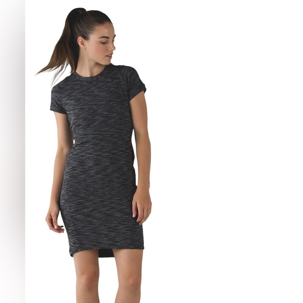 Lululemon &go Where To Dress Size 2 Heathered Black
